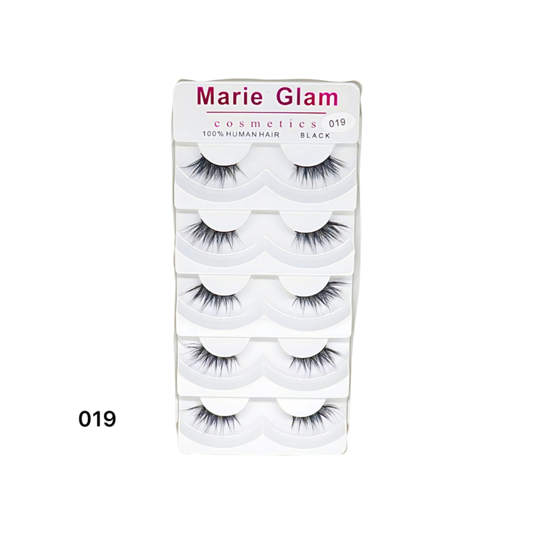 Mary Glam, Eyelash Set, - 019