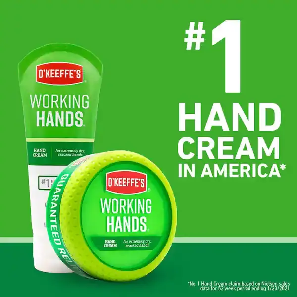 OKevees, Working Hands Moisturizing Hand Cream, 76g