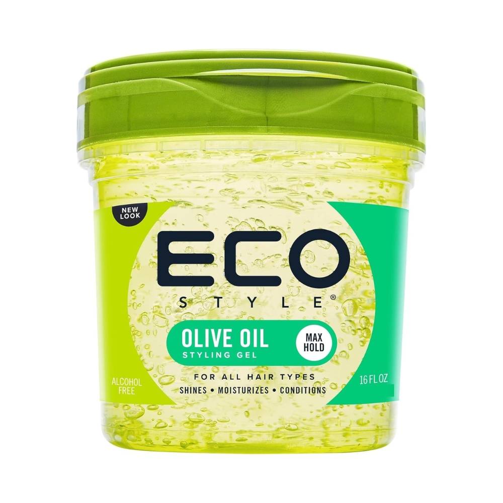 Eco Style, Hair Styling Gel, Alcohol-Free, - Aloe Vera