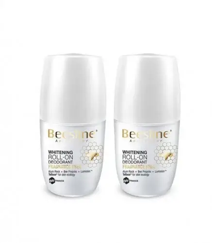 Beesline Roll-On Deodorant Fragrance-Free - Pack of 2 Pieces