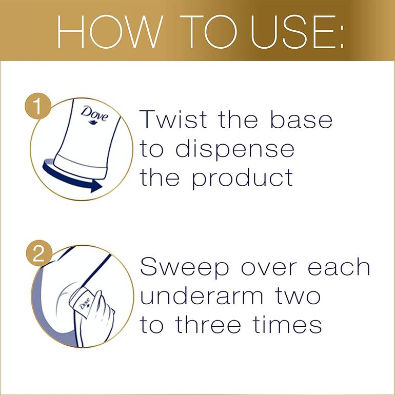 Dove, stick, deodorant and antiperspirant, with the scent of cucumber and green tea,