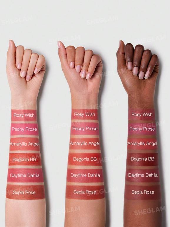 SHEGLAM Floral Flush Blush Palette - Multiple Shades 