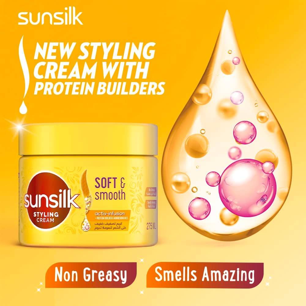Sunsilk, Hair Styling Cream, Soft Smooth, - 275ml