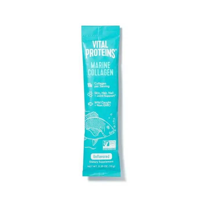 Vital, proteins, collagen, marine, sachet, nutritional supplement, unflavored, 10g