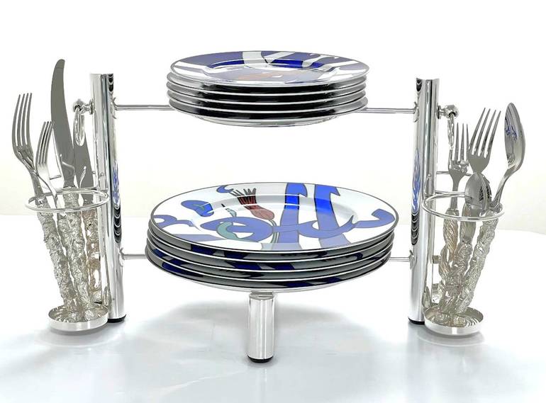 Support of Dishes & Cutlery Holders