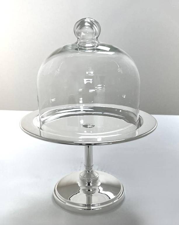 Small Cake Stand + Plain Lid