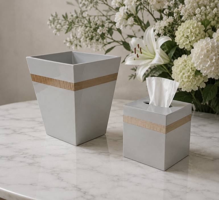 Tissue & Waste Basket - SKU #. 34425