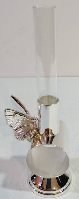 Butterfly Napkin Holder Set with Flower Holder Tube