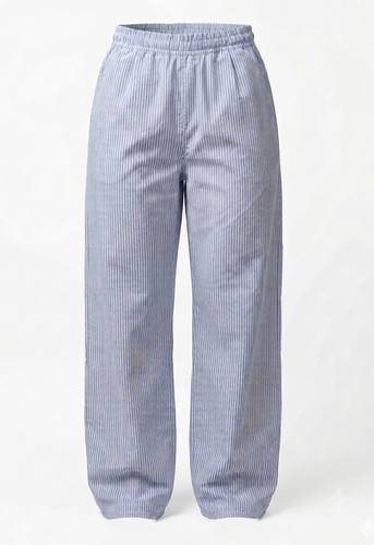 Striped Pants - Baby Blue
