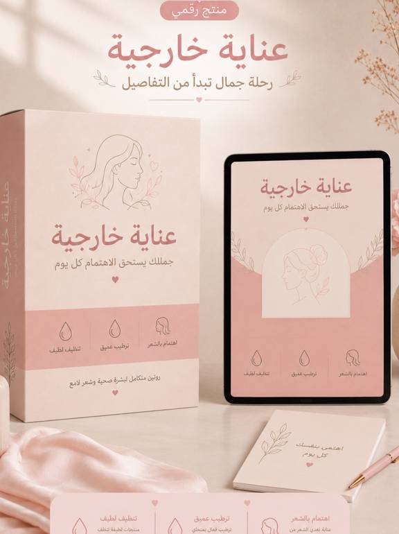 جدول عناية خارجية أسبوعي متكامل
