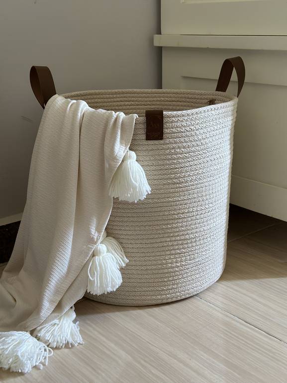 White basket
