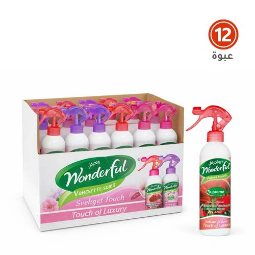 معطر جو وندرفل | 12 عبوة | كل عبوة 350مل | مشكل