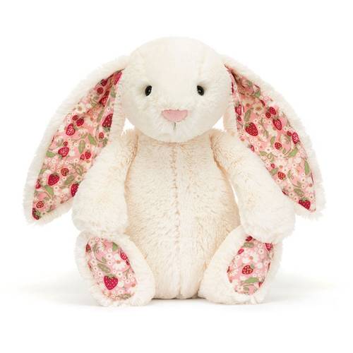 Blossom Cream Bunny 'Berry' - JELLY CAT