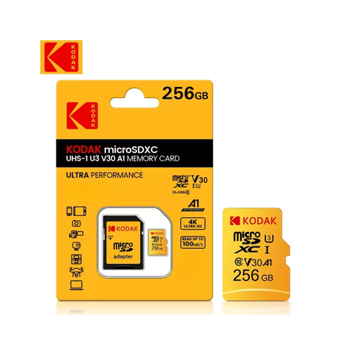 KODAK Micro SD Card RED Memory Card 256 GB