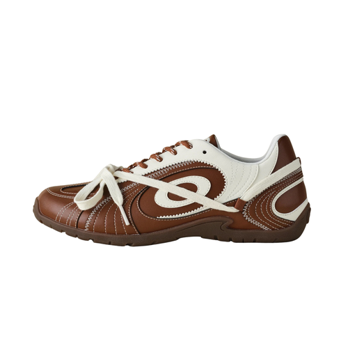  Old Order - Turbo Lite Ballerina Women Sneaker Turmeric Brown