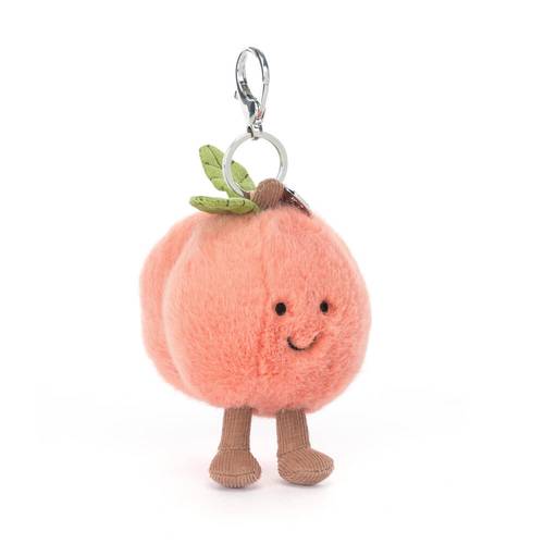 Amuseables Peach Bag Charm- JELLY CAT 