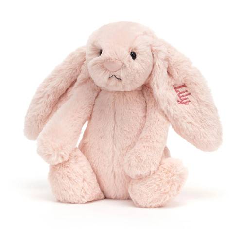 Personalised Bashful Blush Bunny Medium - JELLY CAT 
