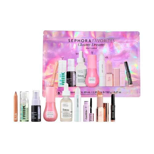 Sephora Favorites - Gleamy Dreamy Makeup and Skincare Value Set