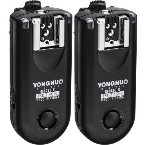 Yongnuo RF-603C II Wireless Flash Trigger Kit for Canon