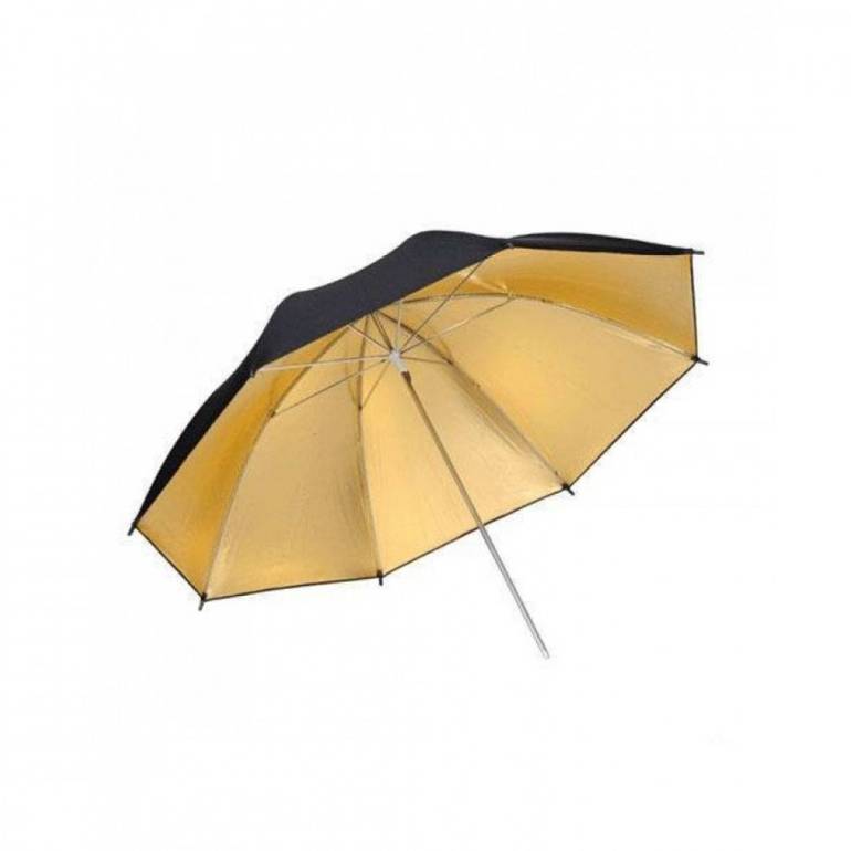 Visico Umbrella Black/Golden -33 Inch
