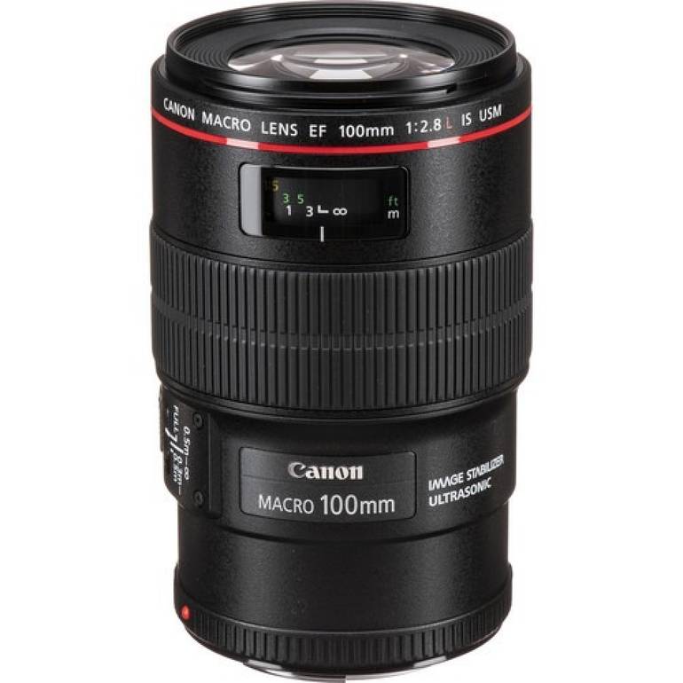 عدسة كانون EF 100mm f / 2.8L Macro IS USM