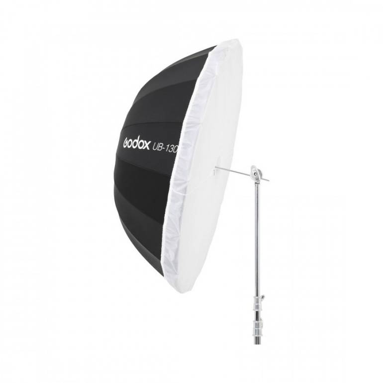 Godox White Parabolic Umbrella 130CM  UB-130W with diffuser