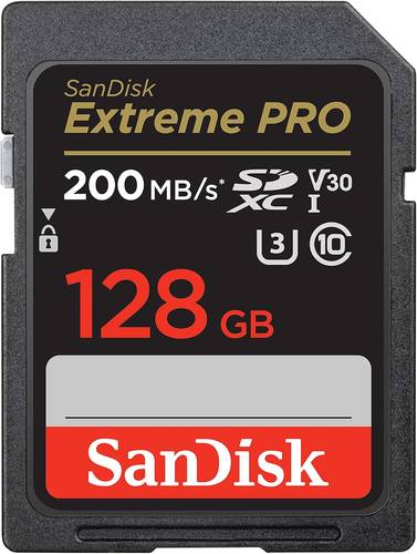 SanDisk 128GB Extreme PRO UHS-I SDXC Memory Card