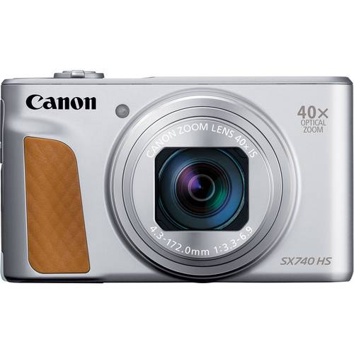 Canon PowerShot SX 740 HS Digital Camera (Silver)