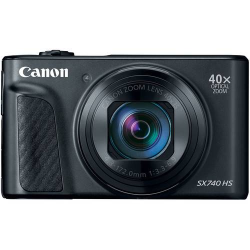 Canon PowerShot SX 740 HS Digital Camera (Black)