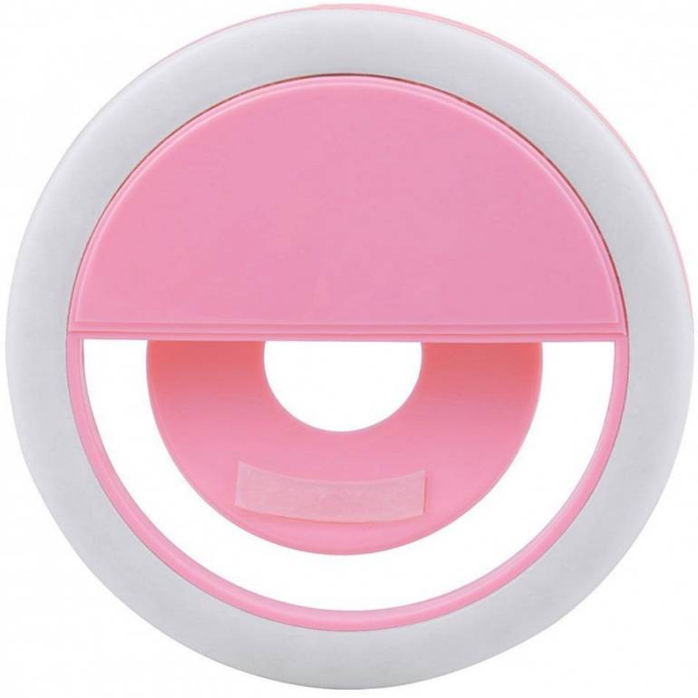 Mobile ring light - pink color
