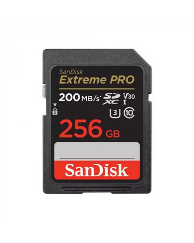 SanDisk 256GB Extreme PRO UHS-I SDXC Memory Card