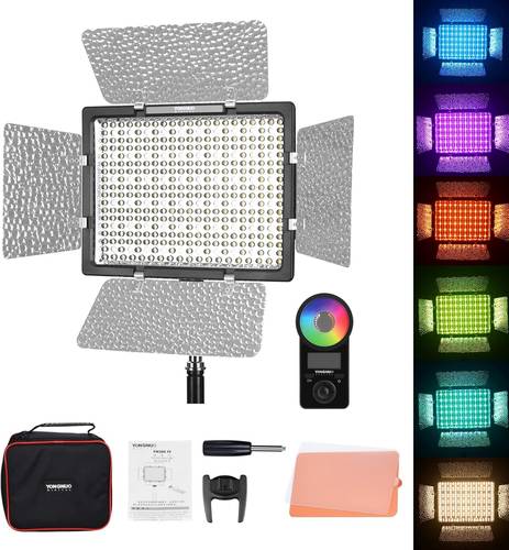 YONGNUO YN-300 IV LED Video Light RGB YN300 Full Color Panel Light 5600K
