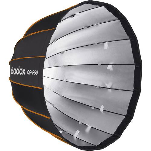 Godox QR-P90 90CM Quickly Release Parabolic Deep Softbox for Bowens Mount Studio Flash