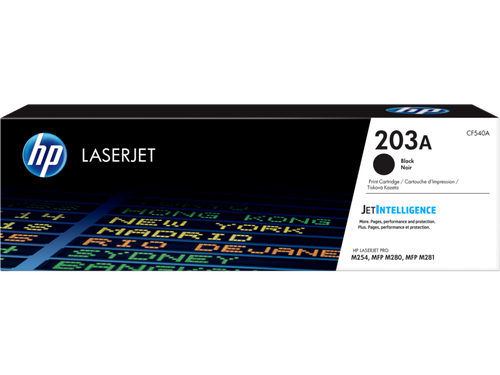 حبر اتش بي 203A اسود - CF540A