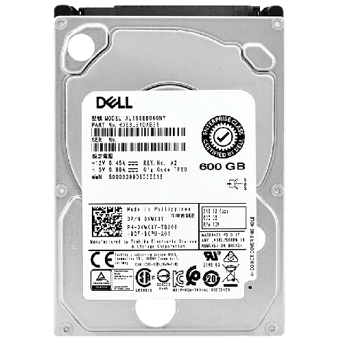 قرص صلب 600GB 10K 2.5-3.5 DELL