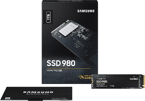 1هارد ديسك سامسونج 1TB جيجا اس اس دى - 980M.2