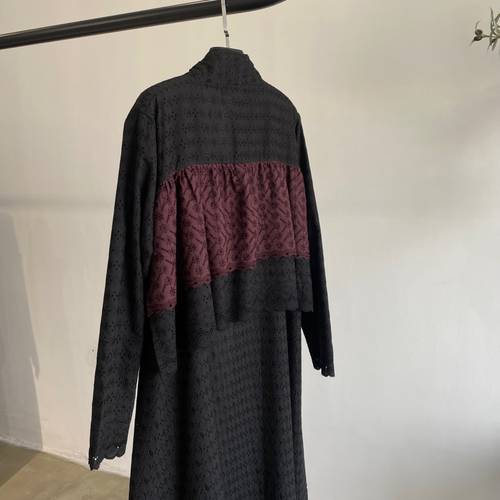 embroidery cotton Abaya