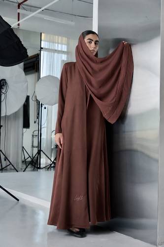Satin Veil ( Cinnamon Brown )