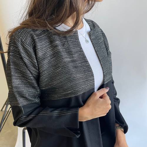  tweed &black wool