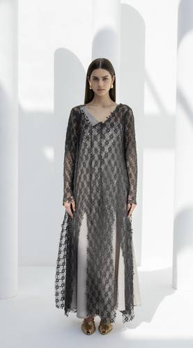 Crochet maxi dress