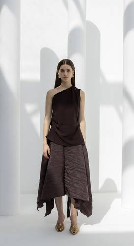 Skirt and top set