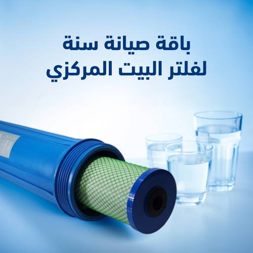 باقة صيانة دورية سنة لفلتر البيت المركزي