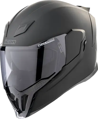 خوذة ايرفلايت ماركة ايكون اللون اسود مطفي Airflite™ Dark Helmet