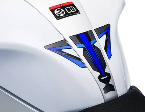 استيكر خزان الوقود لون ازرق  Gixxer SF NAKED 250 /150