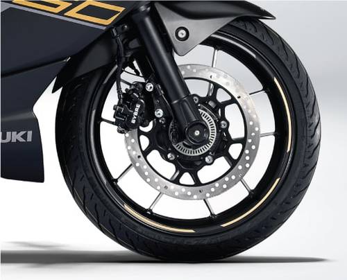 جنط أمامي اسود  GIXXER 250 SF