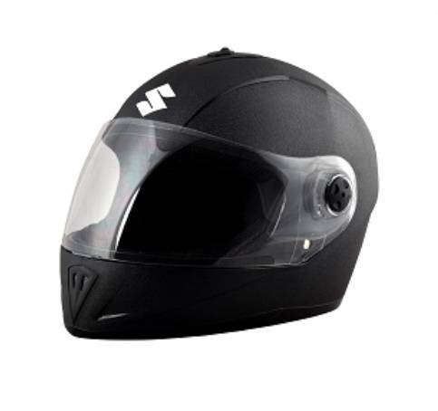 خوذة سوزوكي فل فيس اللون اسود  HELMET ECO FULL FACE BLACK