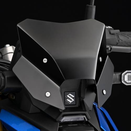 قزاز أمامي أسود GSX-S1000 ( 2025-2026 )