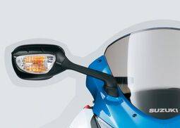 مرايا يمين  بدون نور اشارة موديل GSX-R1000/750/600