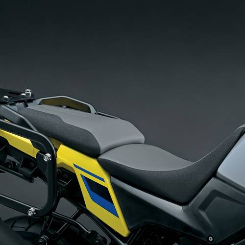 مقعدة منخفضة  (2020–2026) V-STROM DE 1050  اللون رمادي/أسود