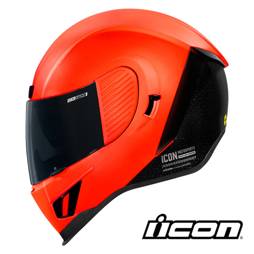 خوذة ماركة ايكون اللون أحمر  Airform™ Counterstrike MIPS® Helmet